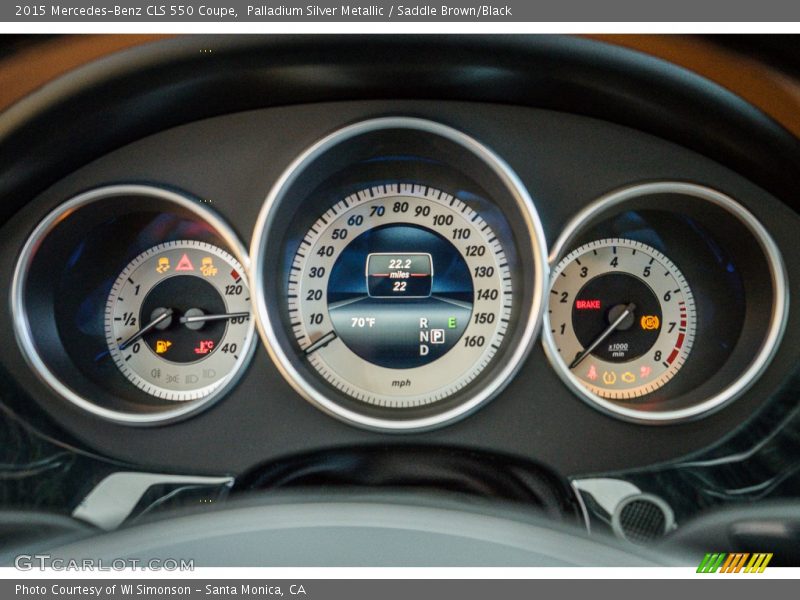  2015 CLS 550 Coupe 550 Coupe Gauges