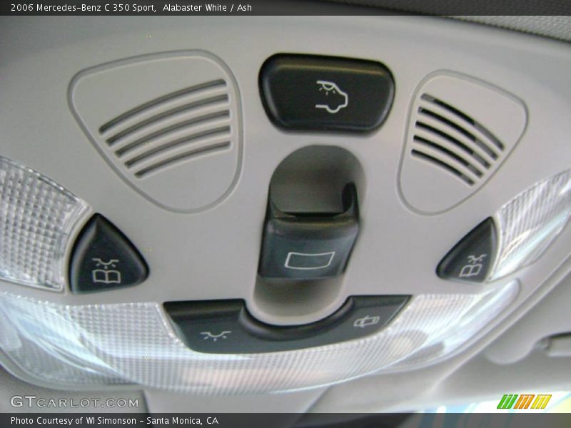Alabaster White / Ash 2006 Mercedes-Benz C 350 Sport