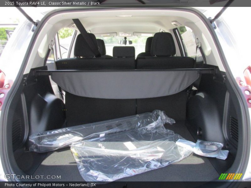 Classic Silver Metallic / Black 2015 Toyota RAV4 LE