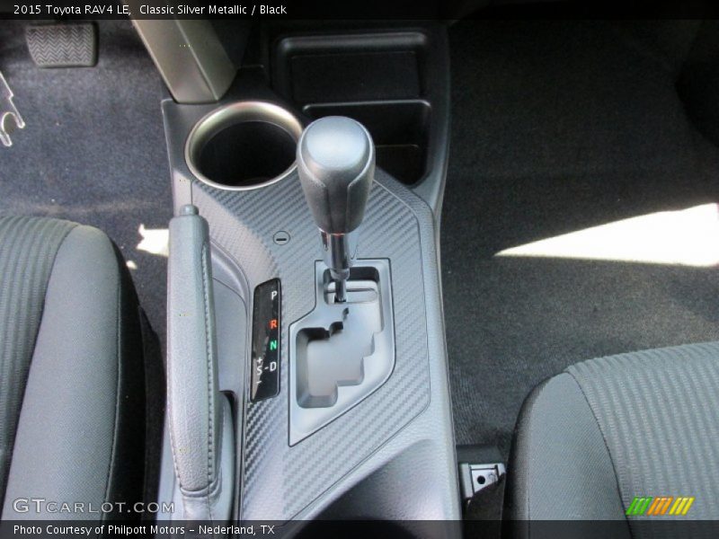 Classic Silver Metallic / Black 2015 Toyota RAV4 LE