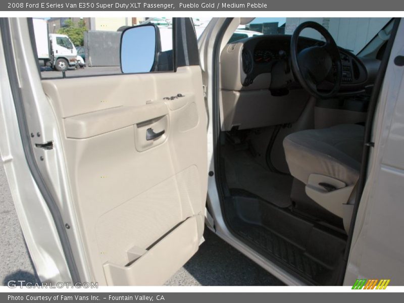 Pueblo Gold / Medium Pebble 2008 Ford E Series Van E350 Super Duty XLT Passenger