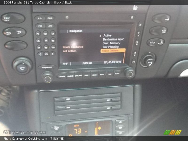 Black / Black 2004 Porsche 911 Turbo Cabriolet