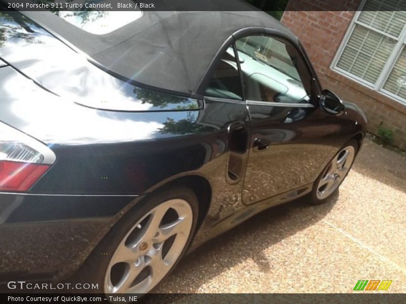 Black / Black 2004 Porsche 911 Turbo Cabriolet