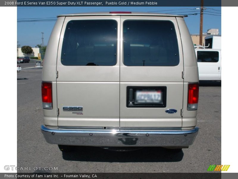 Pueblo Gold / Medium Pebble 2008 Ford E Series Van E350 Super Duty XLT Passenger