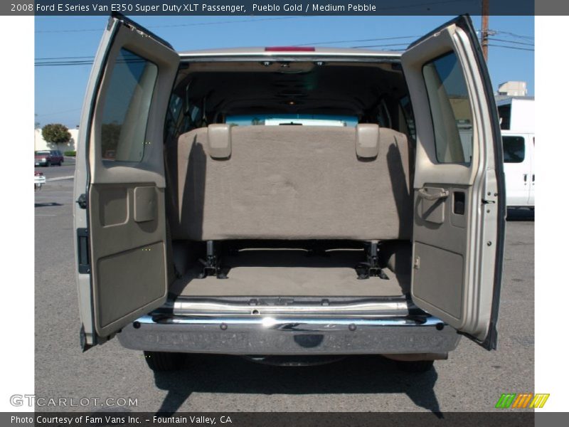 Pueblo Gold / Medium Pebble 2008 Ford E Series Van E350 Super Duty XLT Passenger