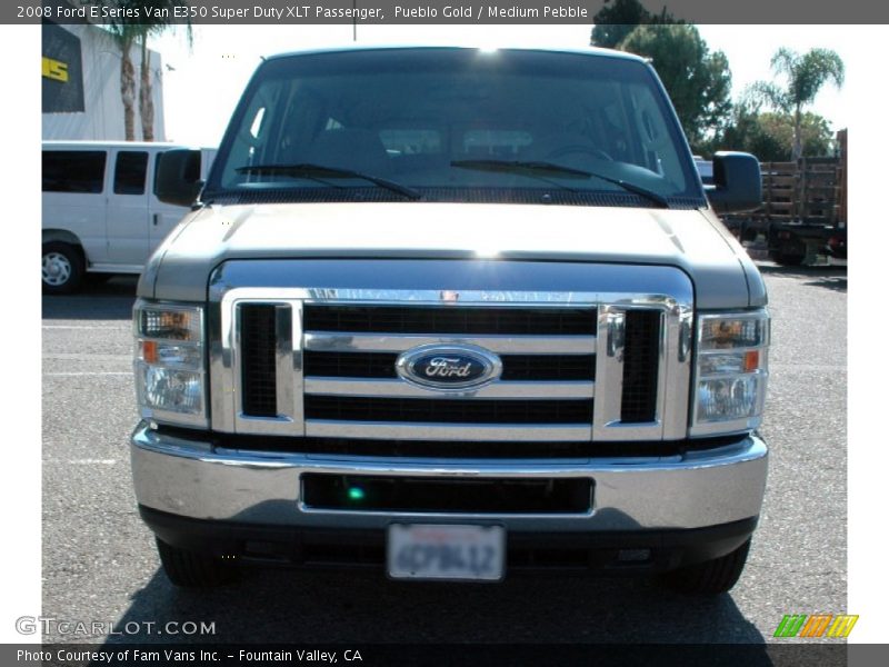 Pueblo Gold / Medium Pebble 2008 Ford E Series Van E350 Super Duty XLT Passenger