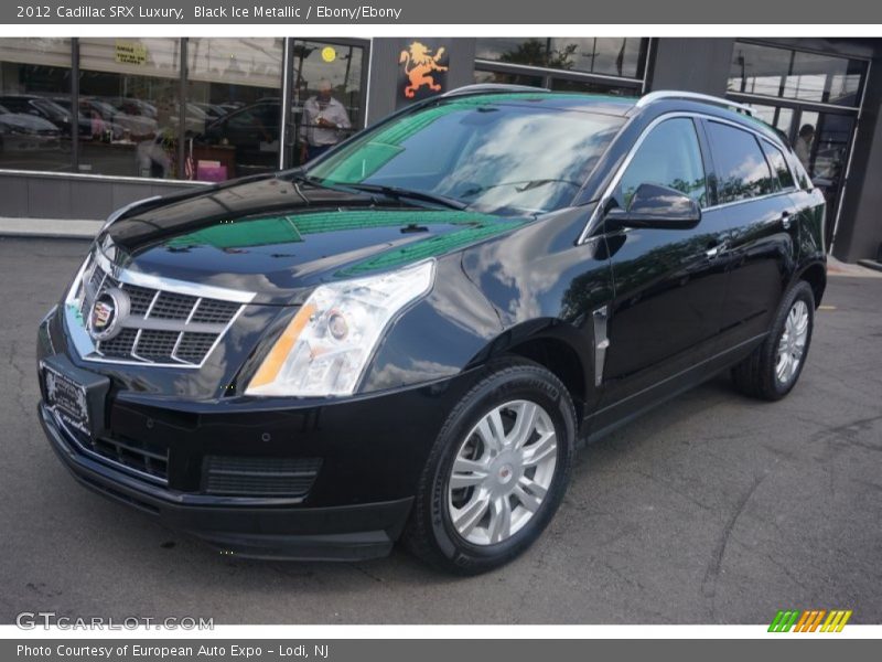 Black Ice Metallic / Ebony/Ebony 2012 Cadillac SRX Luxury