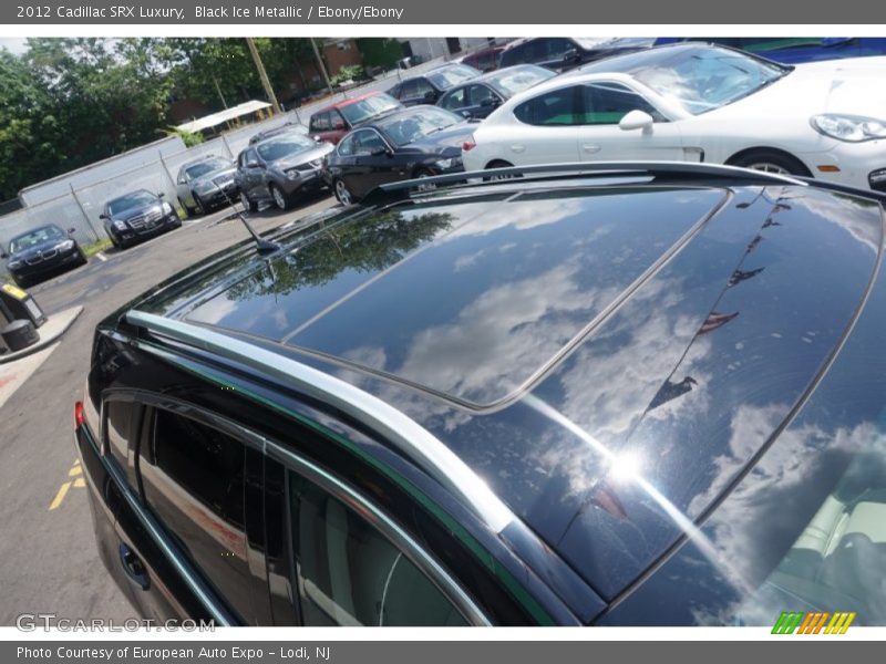 Black Ice Metallic / Ebony/Ebony 2012 Cadillac SRX Luxury
