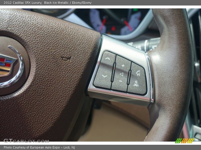 Black Ice Metallic / Ebony/Ebony 2012 Cadillac SRX Luxury