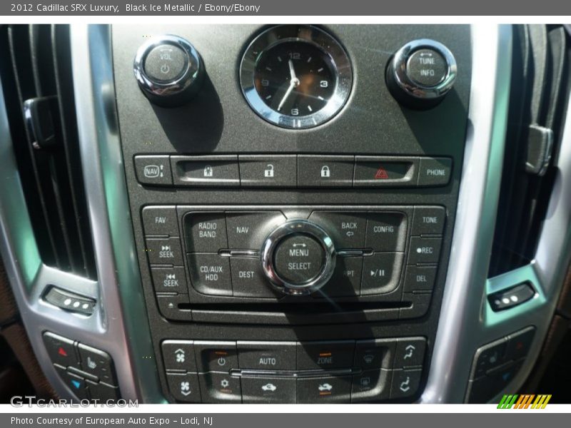 Black Ice Metallic / Ebony/Ebony 2012 Cadillac SRX Luxury