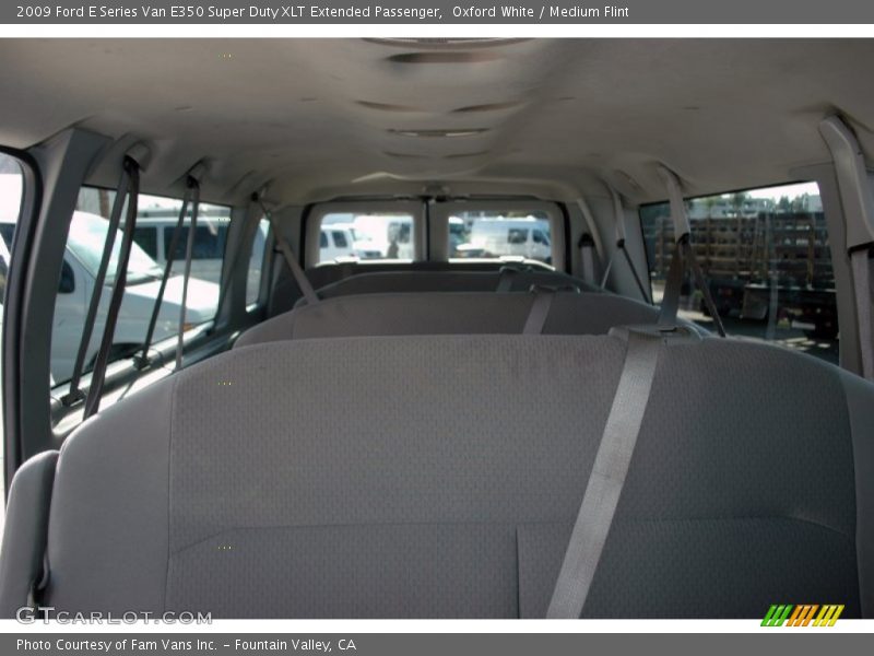 Oxford White / Medium Flint 2009 Ford E Series Van E350 Super Duty XLT Extended Passenger