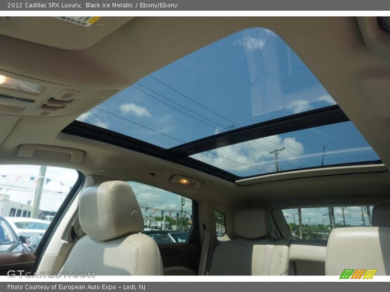 Black Ice Metallic / Ebony/Ebony 2012 Cadillac SRX Luxury