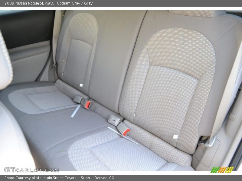 Gotham Gray / Gray 2009 Nissan Rogue SL AWD