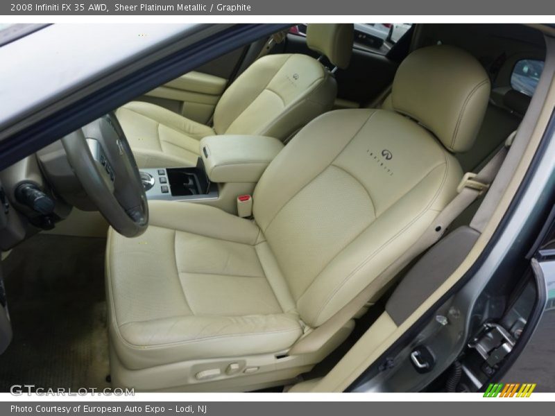 Sheer Platinum Metallic / Graphite 2008 Infiniti FX 35 AWD