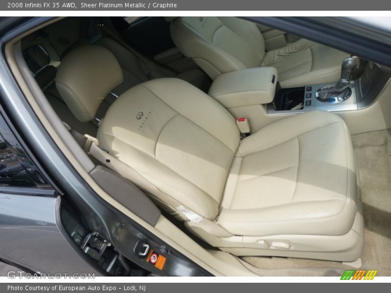 Sheer Platinum Metallic / Graphite 2008 Infiniti FX 35 AWD