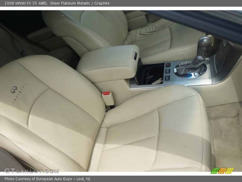 Sheer Platinum Metallic / Graphite 2008 Infiniti FX 35 AWD