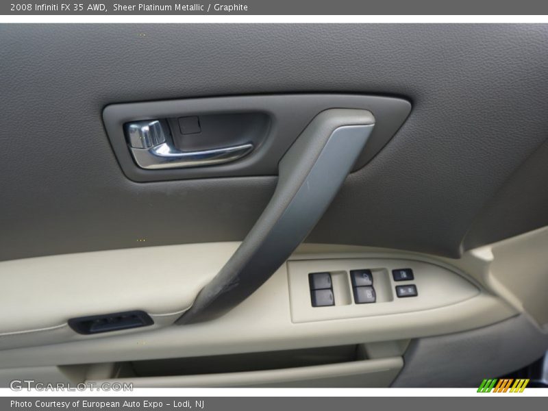 Sheer Platinum Metallic / Graphite 2008 Infiniti FX 35 AWD