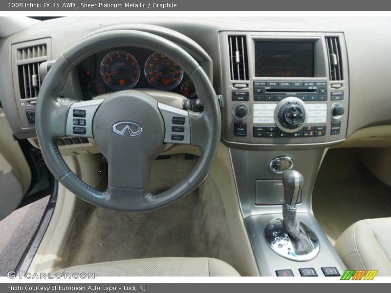 Sheer Platinum Metallic / Graphite 2008 Infiniti FX 35 AWD
