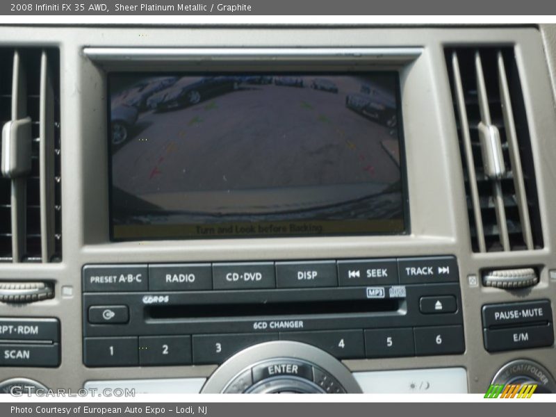 Sheer Platinum Metallic / Graphite 2008 Infiniti FX 35 AWD