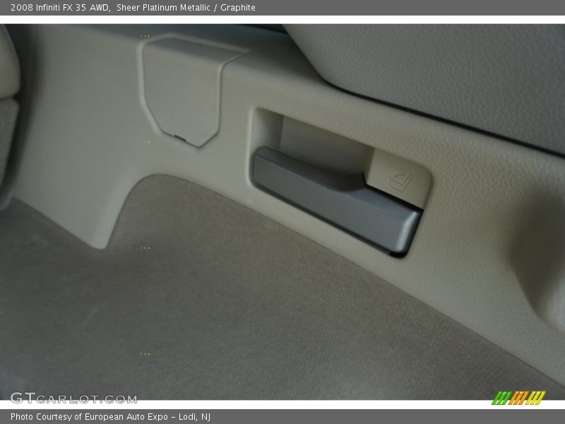 Sheer Platinum Metallic / Graphite 2008 Infiniti FX 35 AWD
