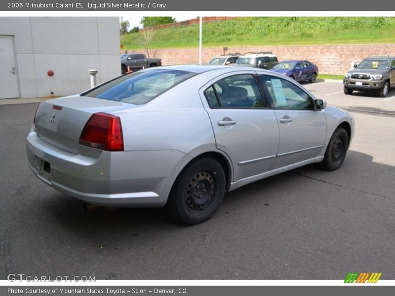 Liquid Silver Metallic / Gray 2006 Mitsubishi Galant ES