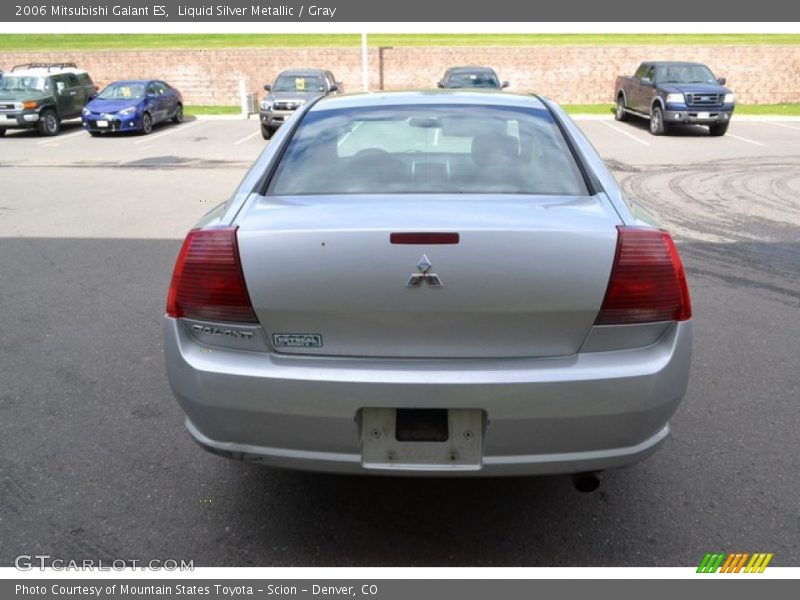 Liquid Silver Metallic / Gray 2006 Mitsubishi Galant ES