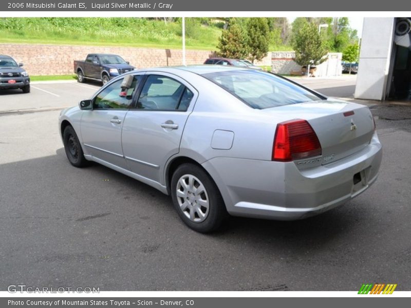 Liquid Silver Metallic / Gray 2006 Mitsubishi Galant ES