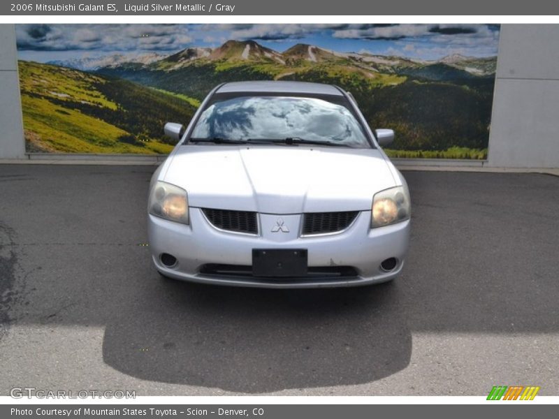 Liquid Silver Metallic / Gray 2006 Mitsubishi Galant ES
