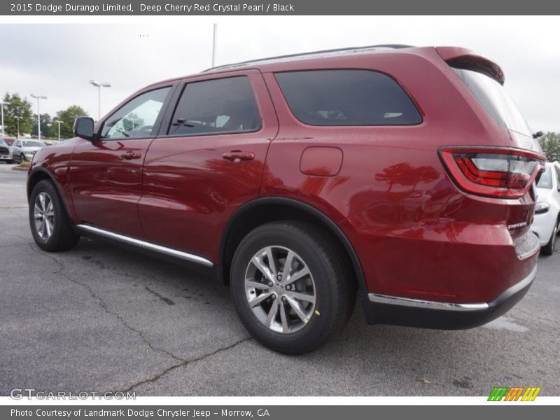 Deep Cherry Red Crystal Pearl / Black 2015 Dodge Durango Limited