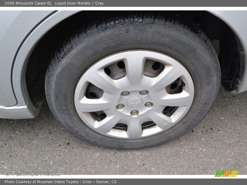 Liquid Silver Metallic / Gray 2006 Mitsubishi Galant ES