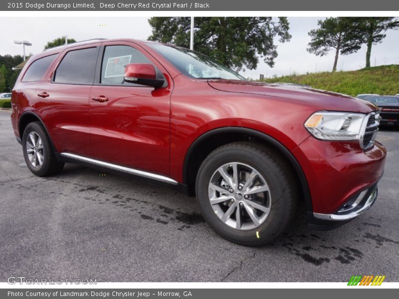 Deep Cherry Red Crystal Pearl / Black 2015 Dodge Durango Limited