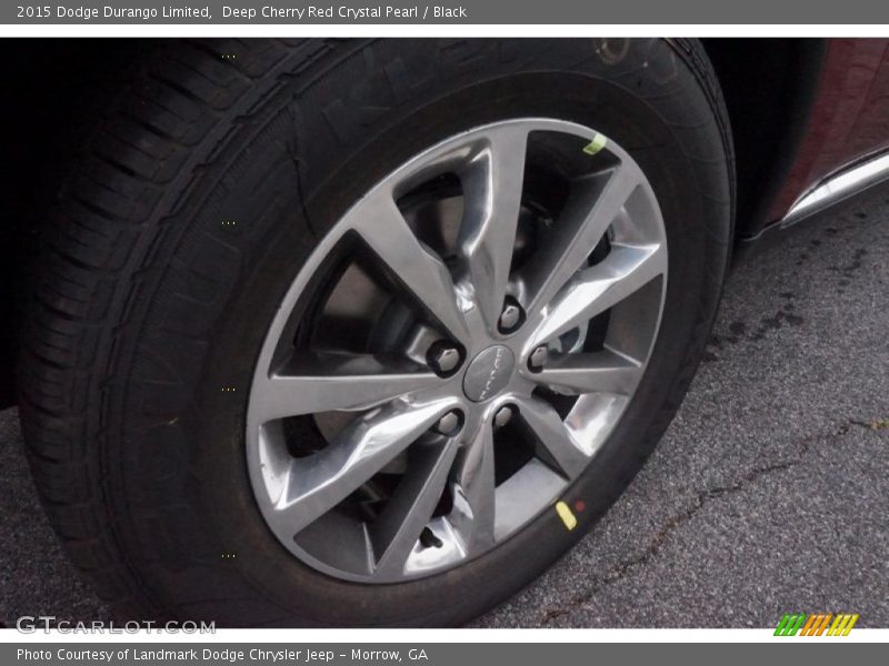 Deep Cherry Red Crystal Pearl / Black 2015 Dodge Durango Limited
