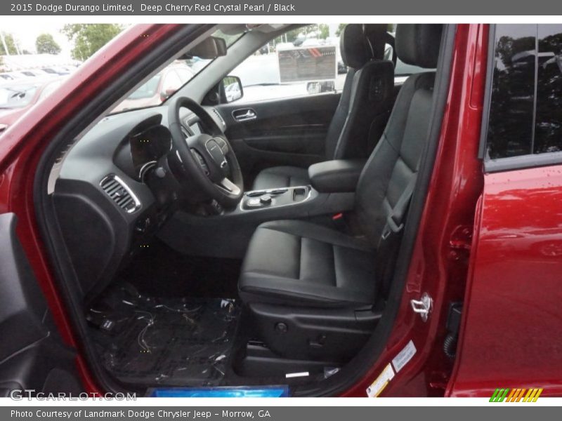 Deep Cherry Red Crystal Pearl / Black 2015 Dodge Durango Limited