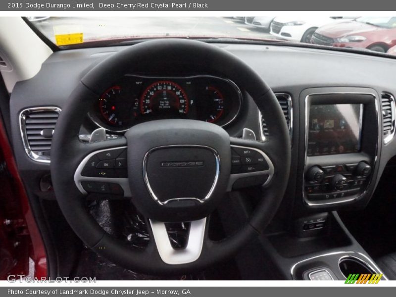 Deep Cherry Red Crystal Pearl / Black 2015 Dodge Durango Limited