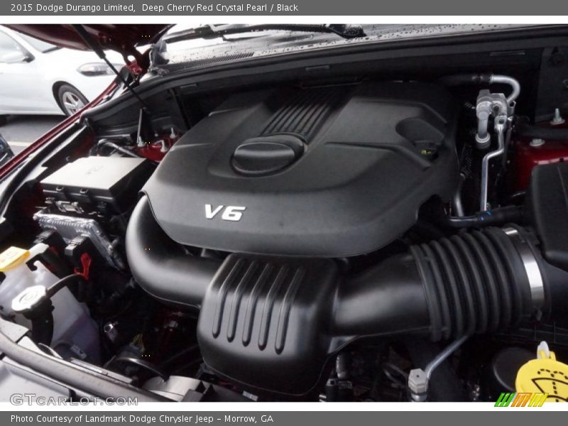 Deep Cherry Red Crystal Pearl / Black 2015 Dodge Durango Limited