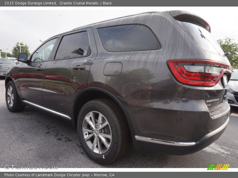 Granite Crystal Metallic / Black 2015 Dodge Durango Limited