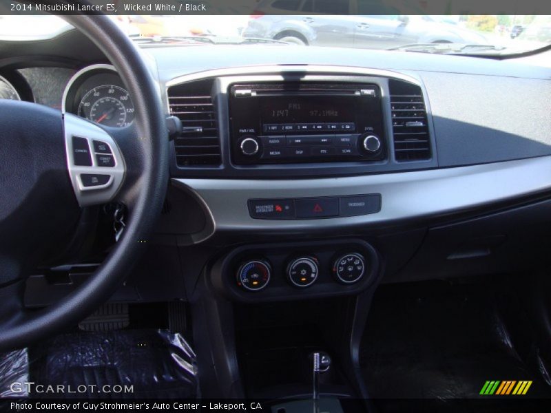 Wicked White / Black 2014 Mitsubishi Lancer ES