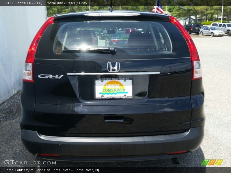 Crystal Black Pearl / Gray 2013 Honda CR-V LX