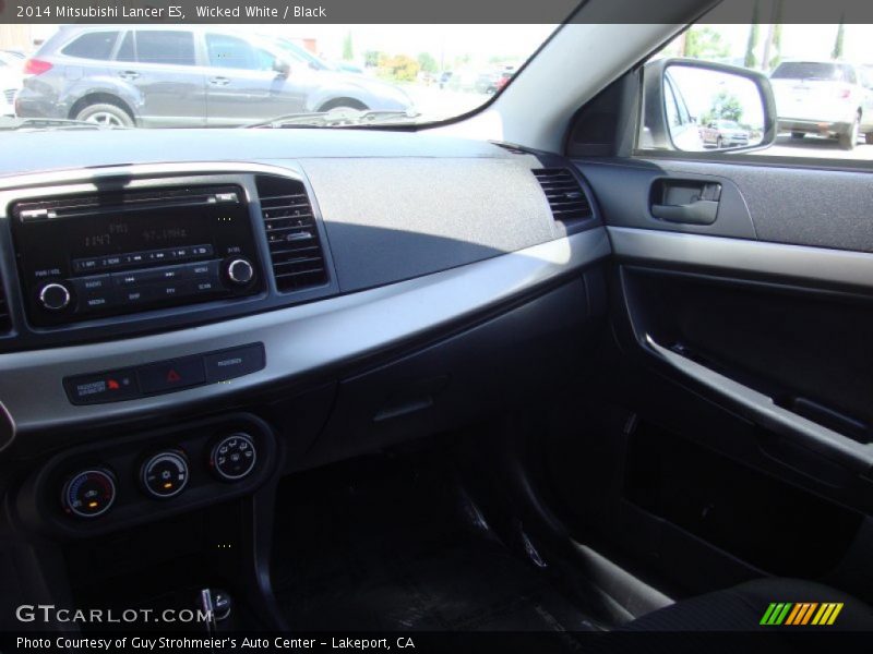 Wicked White / Black 2014 Mitsubishi Lancer ES