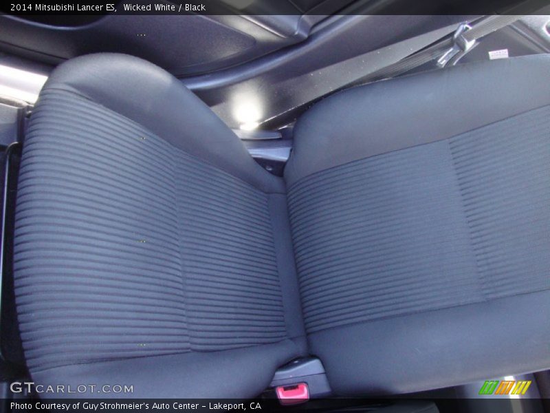 Wicked White / Black 2014 Mitsubishi Lancer ES