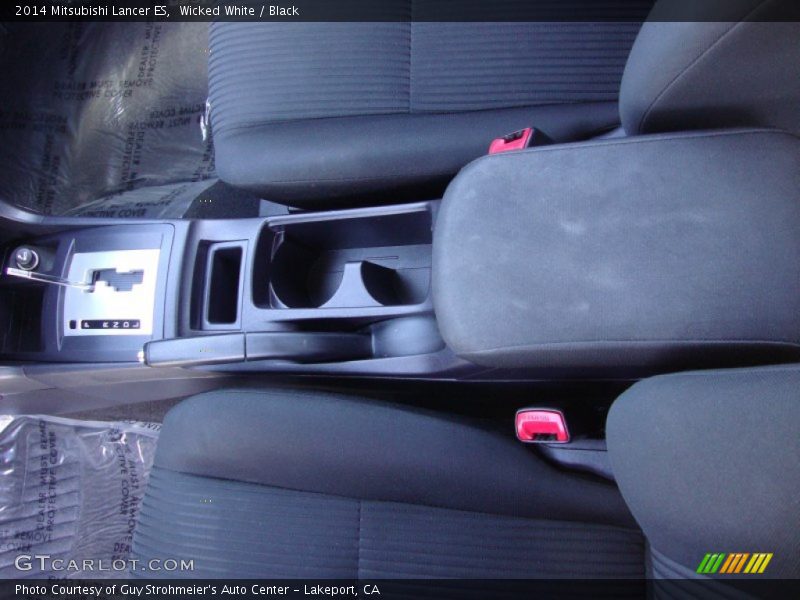 Wicked White / Black 2014 Mitsubishi Lancer ES