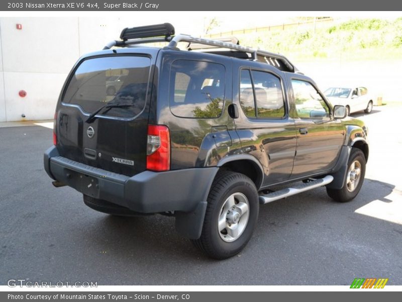 Super Black / Gray 2003 Nissan Xterra XE V6 4x4