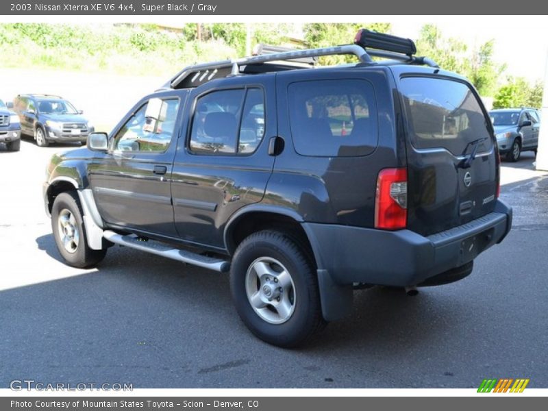 Super Black / Gray 2003 Nissan Xterra XE V6 4x4