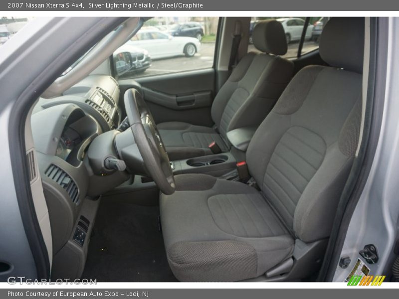 Silver Lightning Metallic / Steel/Graphite 2007 Nissan Xterra S 4x4