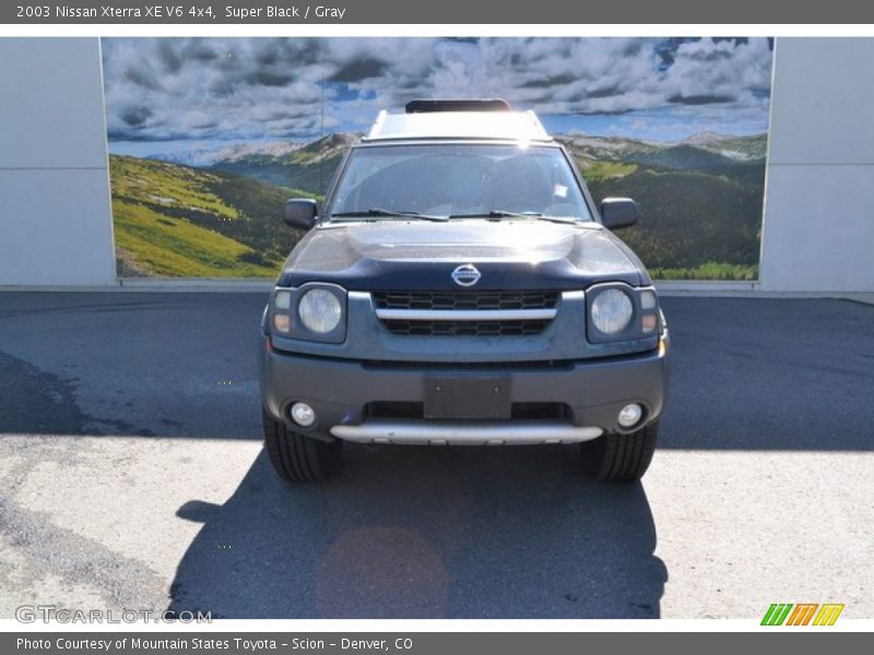 Super Black / Gray 2003 Nissan Xterra XE V6 4x4