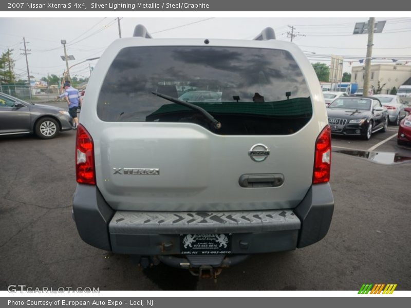 Silver Lightning Metallic / Steel/Graphite 2007 Nissan Xterra S 4x4