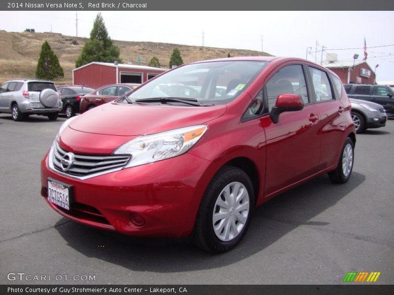 Red Brick / Charcoal 2014 Nissan Versa Note S