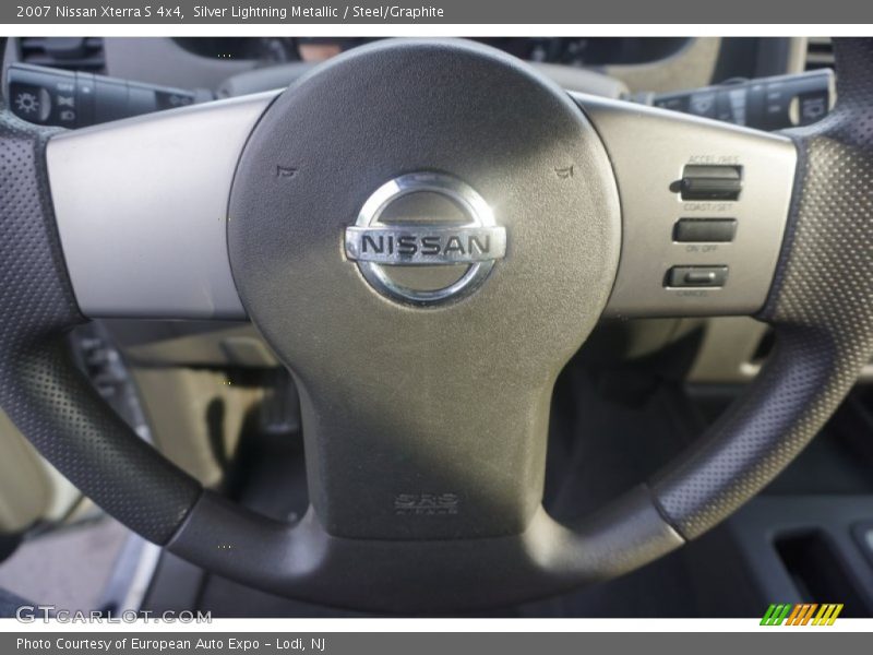 Silver Lightning Metallic / Steel/Graphite 2007 Nissan Xterra S 4x4