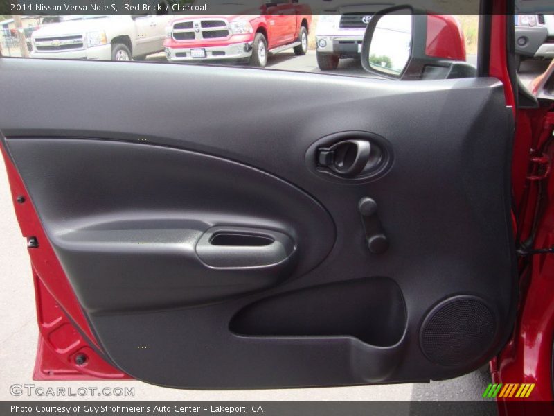 Red Brick / Charcoal 2014 Nissan Versa Note S