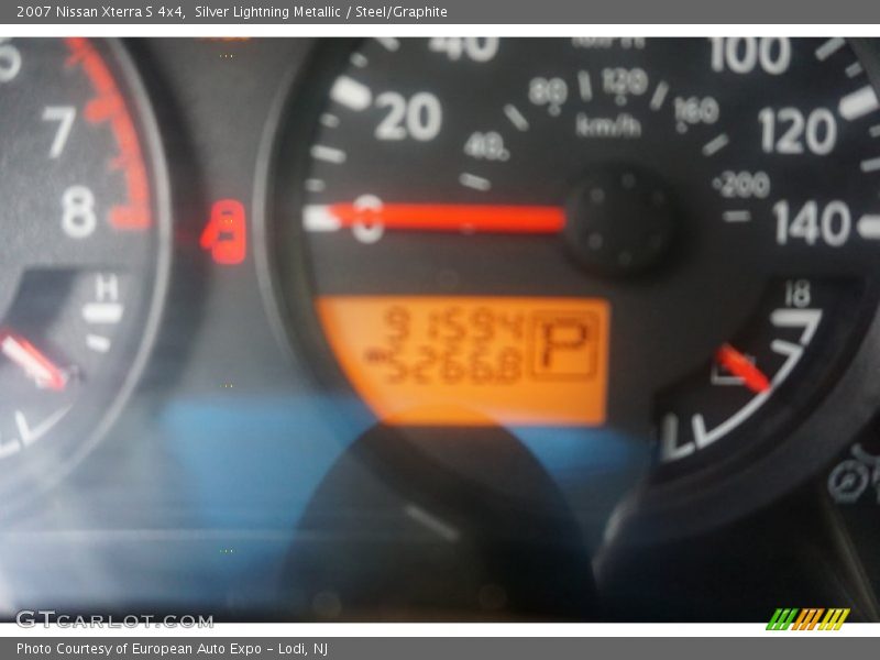 Silver Lightning Metallic / Steel/Graphite 2007 Nissan Xterra S 4x4